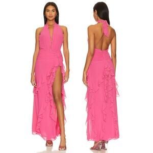 NBD | Dresses | Nbd Celenia Maxi Dress In Champagne Butterfly Color Champagne  Butterfly | Poshmark